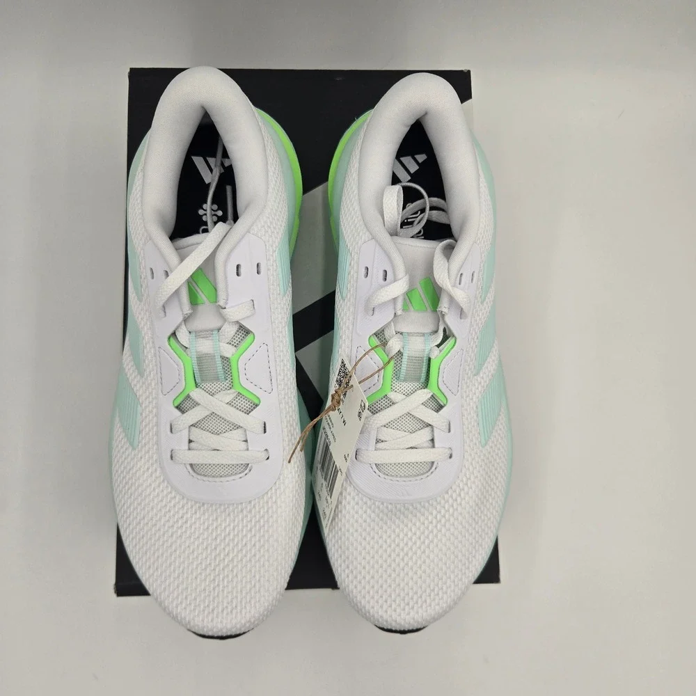 Adidas Galaxy 7 W Womens Running Shoes White Mint Lime JQ2610 Size 9 NEW